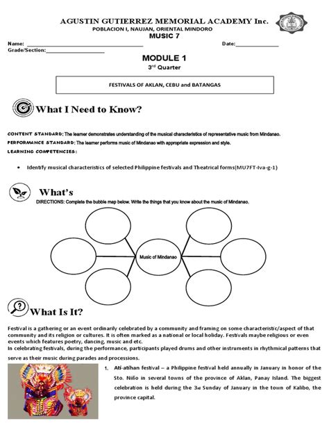 MUSIC 7 q4 Module 1 .